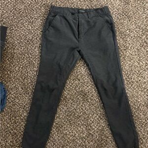 PacSun Men's Dark Gray Chinos